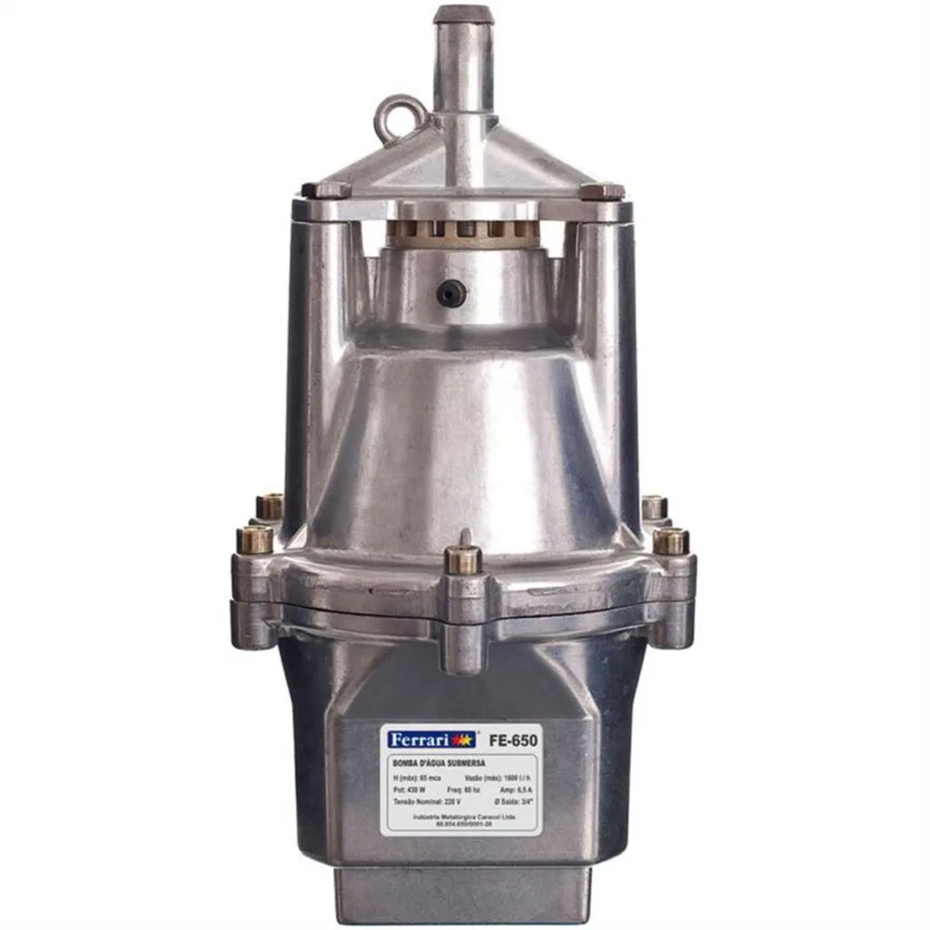Bomba Submersa Vibratória Ferrari FE-650 260W Monofásica 110V